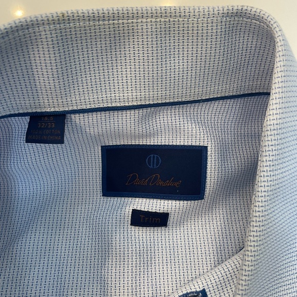 David Donahue button down size 15.5 32-32 like new condition - Picture 5 of 6
